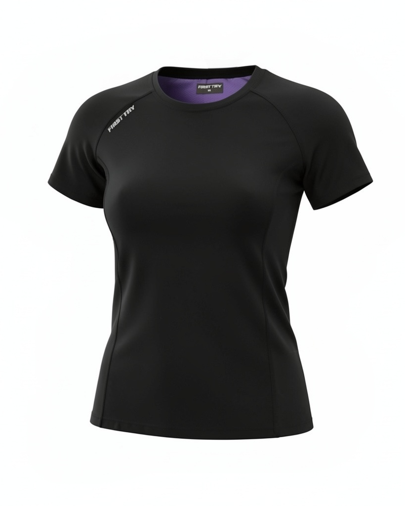 Polo Running Aeroflow Run Tee Women black/purple